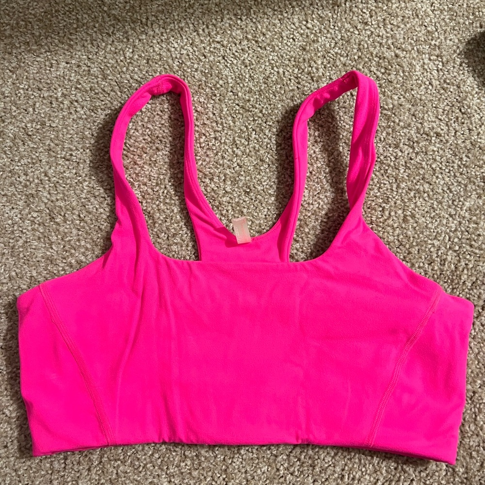 Hot Pink Free People Sports Bra